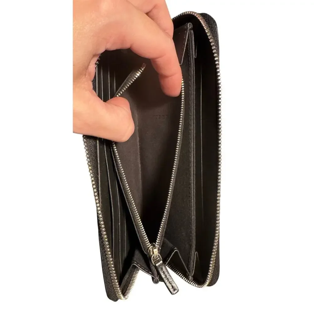 Auth. Fendi Limited Edition Collage Freedom Long Zip Wallet Rare - Picture 11 of 13